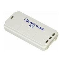 Renesas E1 User Manual