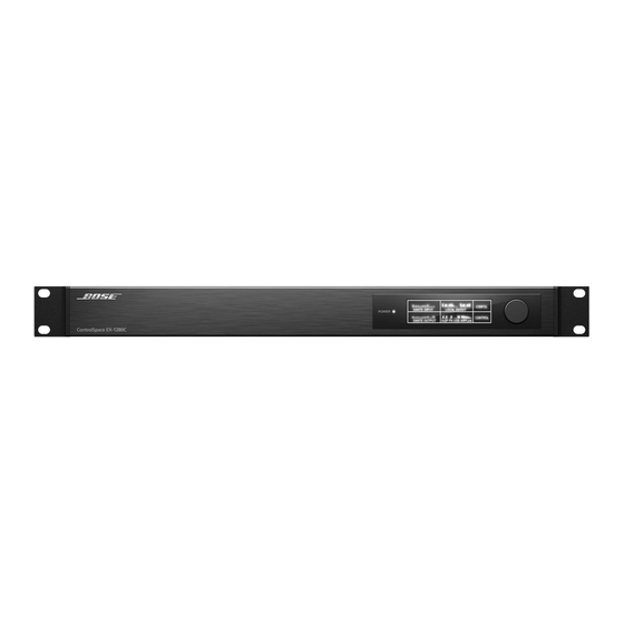 Bose ControlSpace EX-1280C Service Manual