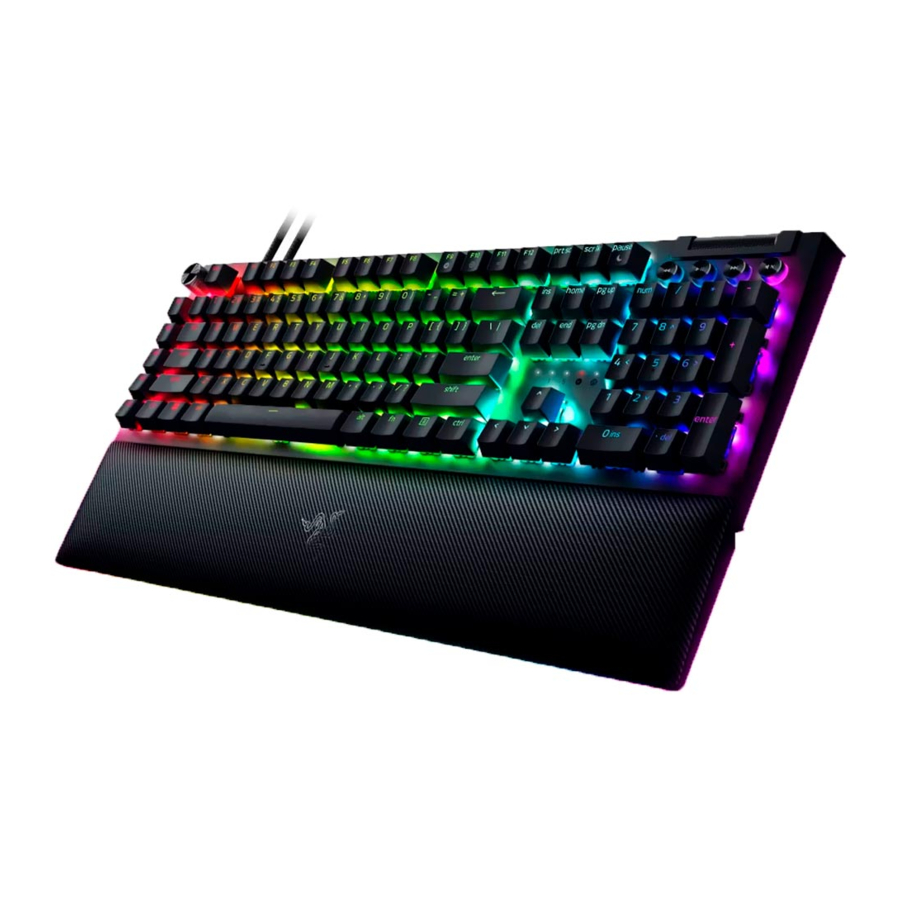 Razer BLACKWIDOW V4 PRO Manual