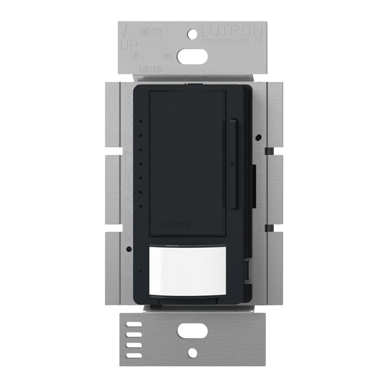 Lutron Electronics Maestro CL MSCL-OP153M Manual