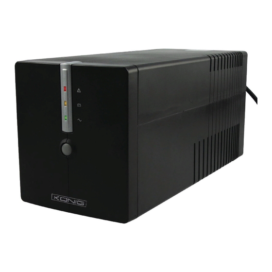 Konig CMP-UPS650VAL Manual