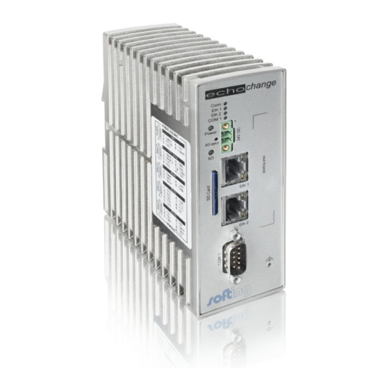 Softing Echochange Manual