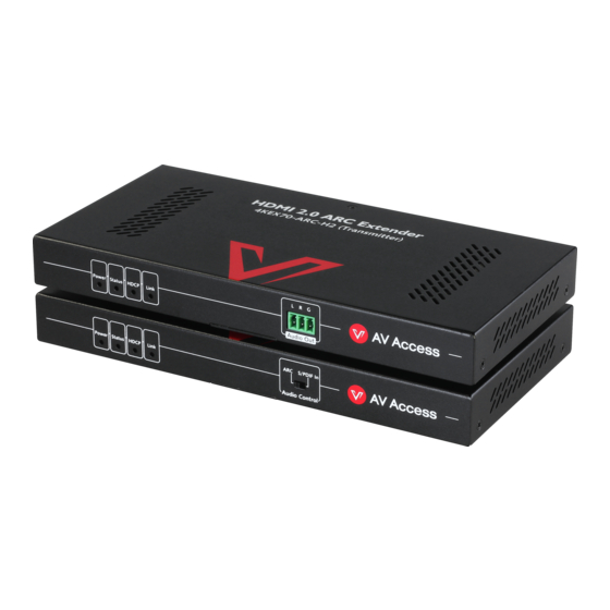 AV Access 4KEX70-ARC-H2 User Manual