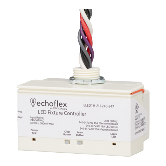 ETC Echoflex ELED1H Installation Manual