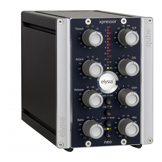 elysia xpressor neo Manual