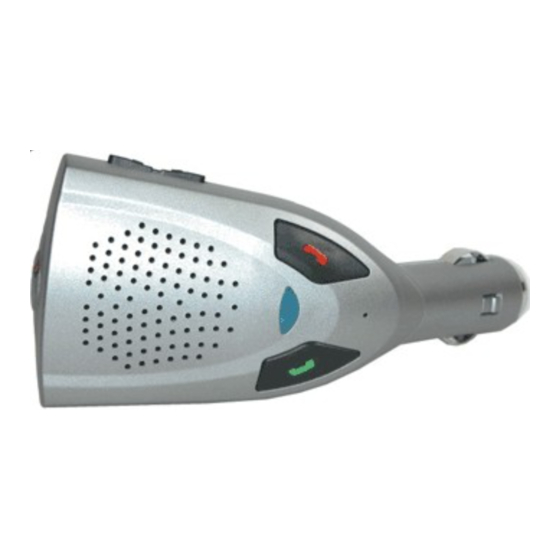 Parrot DriveBlue User Manual
