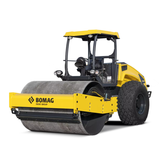 Fayat Group Bomag BW 213 D-5 Operating Instruction,  Maintenance Instruction