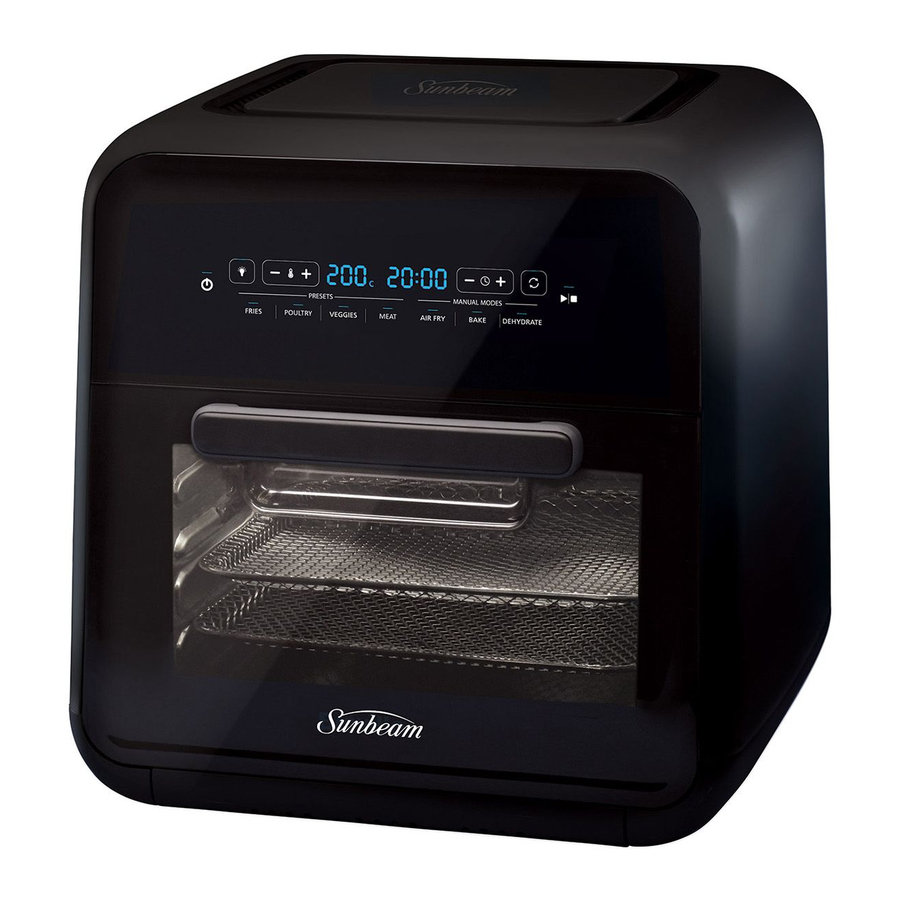 Sunbeam AFP5000 4 In 1 Air Fryer Oven Manual ManualsLib sunbeam-flexifry-afp5100bl-air-fryer-oven-kitchenware-australia