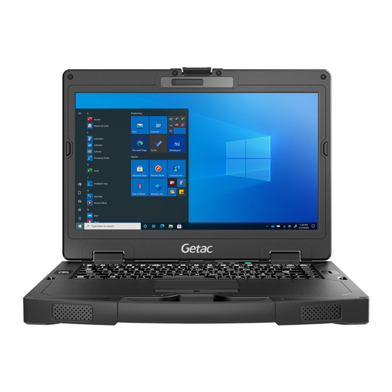 Getac S410 G4 User Manual
