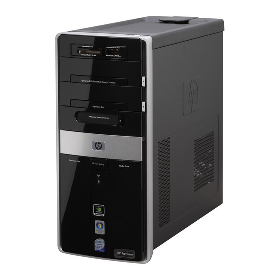 HP Pavilion Elite d5000 - ATX Desktop PC Getting Started