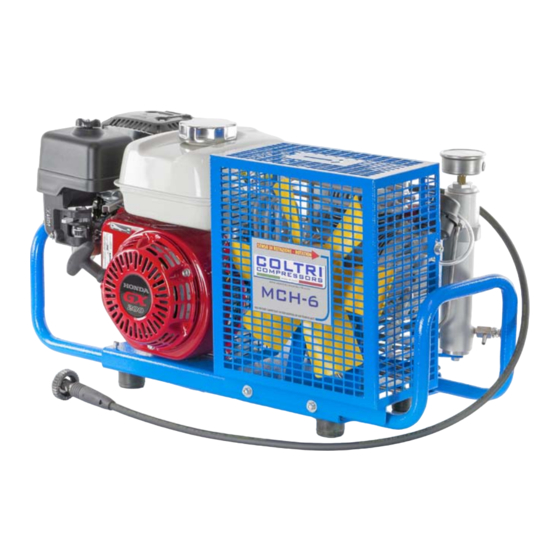 Coltri Compressors MCH-6/SH Use And Maintenance Manual