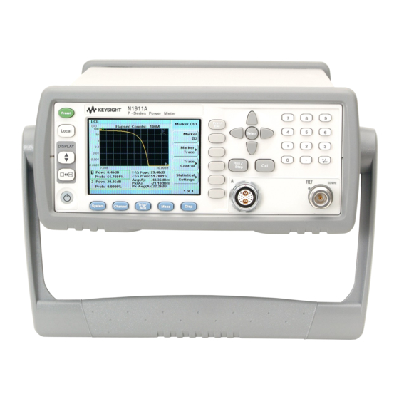 Keysight N1911A Installation Manual