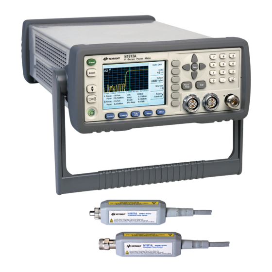 Keysight N1911A Configuration Manual