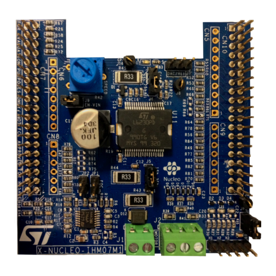 ST X-NUCLEO-IHM07M1 User Manual