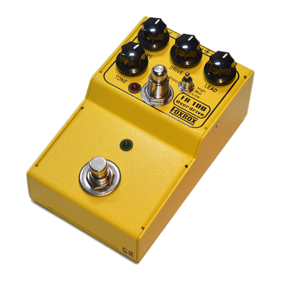 Foxrox Electronics FR100 Manual