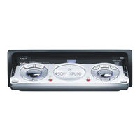 Sony CDX-M850MP  (XT-XM1) Operating Instructions Manual