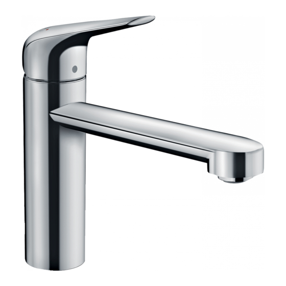 Hans Grohe Focus M43 120 1jet 71816 Series Instructions For Use/Assembly Instructions