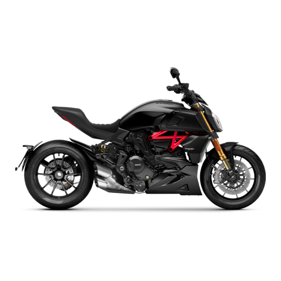 User Manuals: Ducati Diavel 1260 Motorcycle