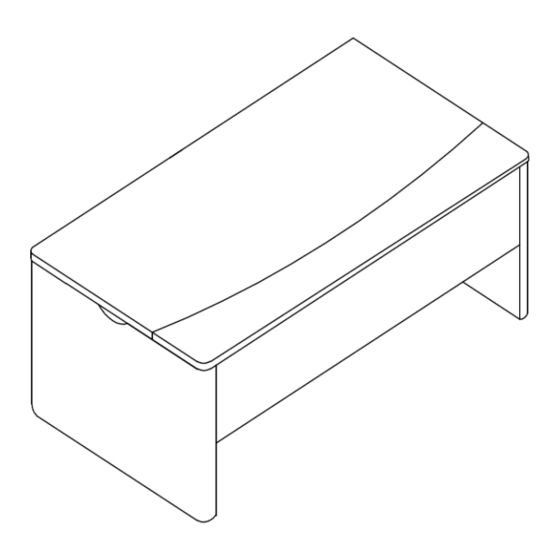 Noble House Home Furnishings Lift-Top Coffee Table Assembly Instructions Manual