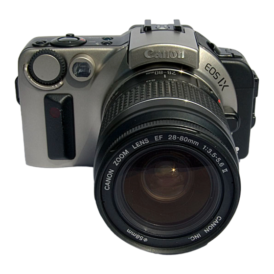 Canon EOS IX Manuals