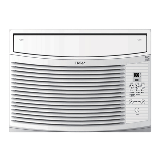 Haier ESA410J Use And Care Manual