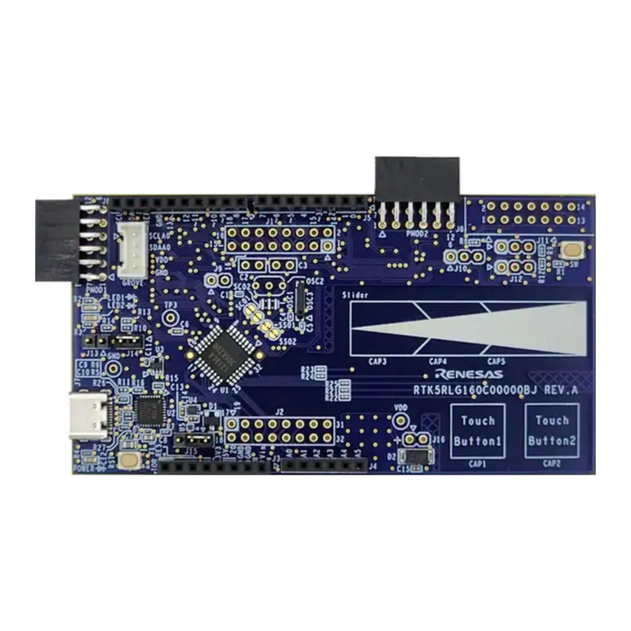 Renesas RL78/G16, RL78 Manual