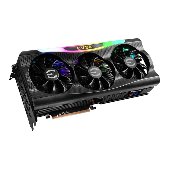 EVGA GeForce RTX 3070 FTW3 Gaming User Manual