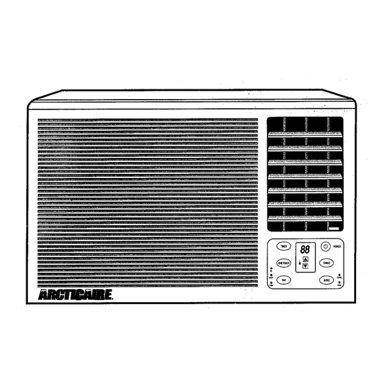 Danby ArcticAire AAC8504D Use And Care Manual