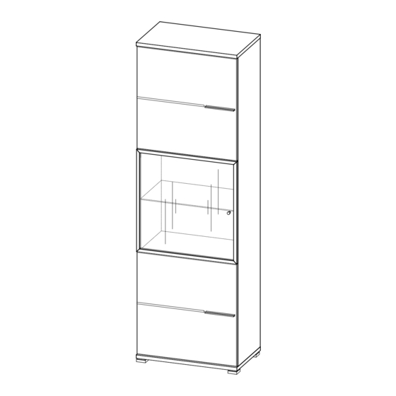 Germania Vitrine 1531 Assembly Instruction Manual