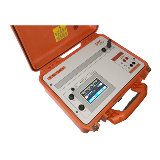 PVE PVPM 1540X User Manual