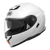 Shoei NEOTEC 3 12070011 Instructions For Use Manual