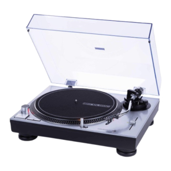 Reloop RT 3 USB Manual
