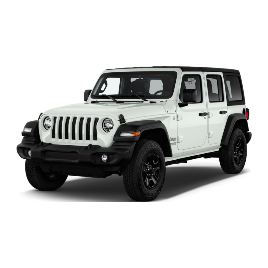 Jeep WRANGLER 2022 Manual
