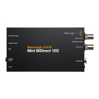 Blackmagicdesign 2110 IP Installation And Operation Manual
