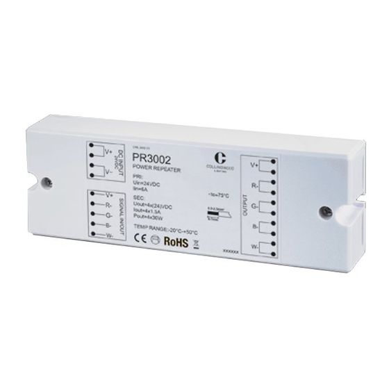 Collingwood Lighting PR3002 Wiring Diagrams
