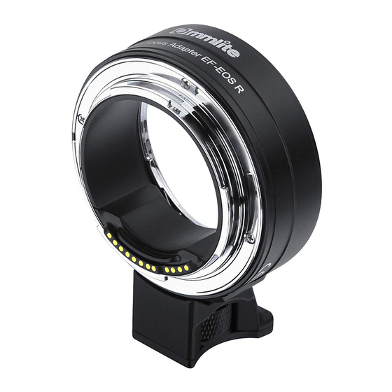 Commlite CM-EF-EOS R User Manual