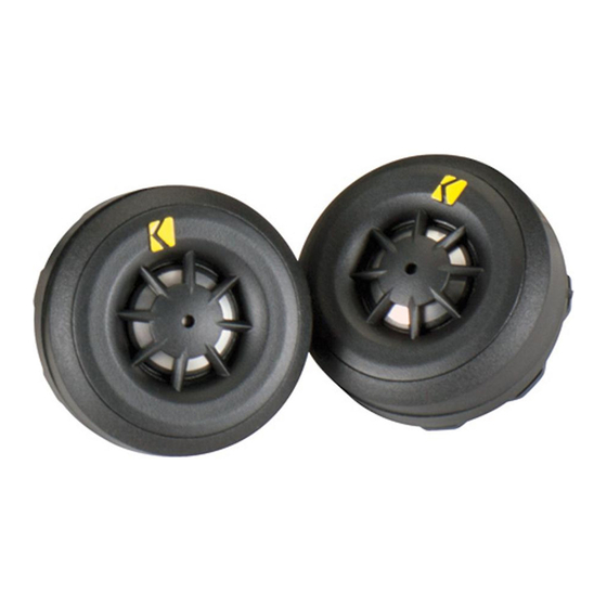 Kicker CST20 Installation Manual