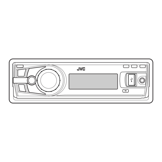 JVC KD-R905 Installation & Connection Manual