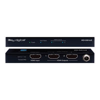 Key Digital KD-DA1x4 Operating Instructions Manual