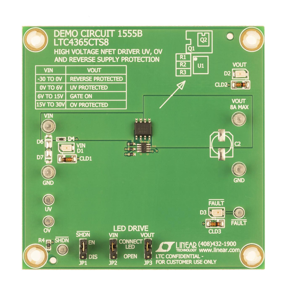 Linear Technology DC1555B Demo Manual