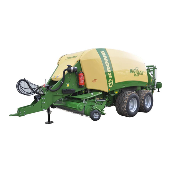 Krone 870 HDP Original Operating Instructions