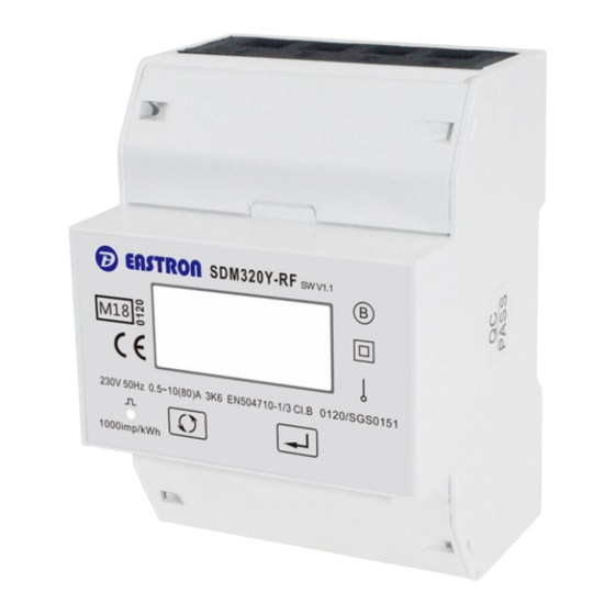 Eastron SDM320Y-RF User Manual