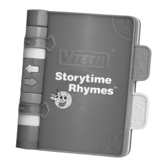 VTech Storytime Rhymes User Manual