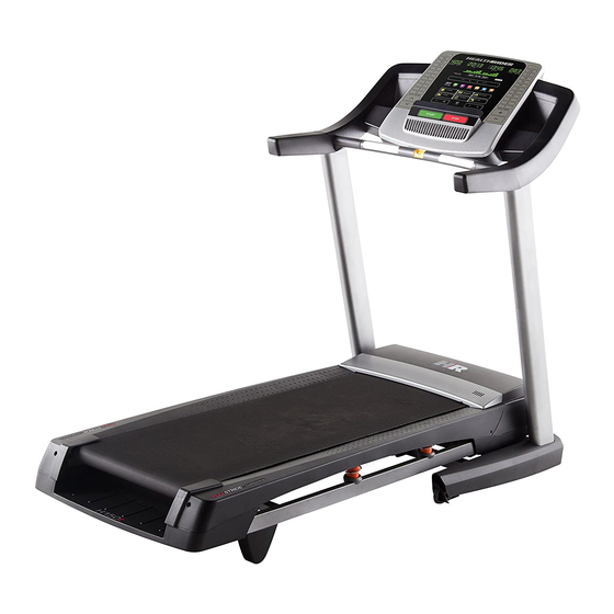 HealthRider H150t Treadmill Manuals