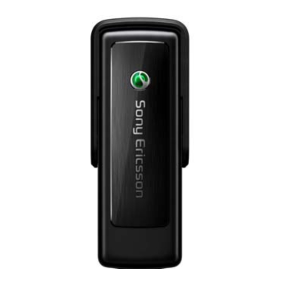 Sony Ericsson MD400g User Manual