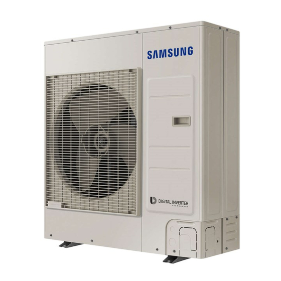 Samsung AC018MXSCCC Installation Manual