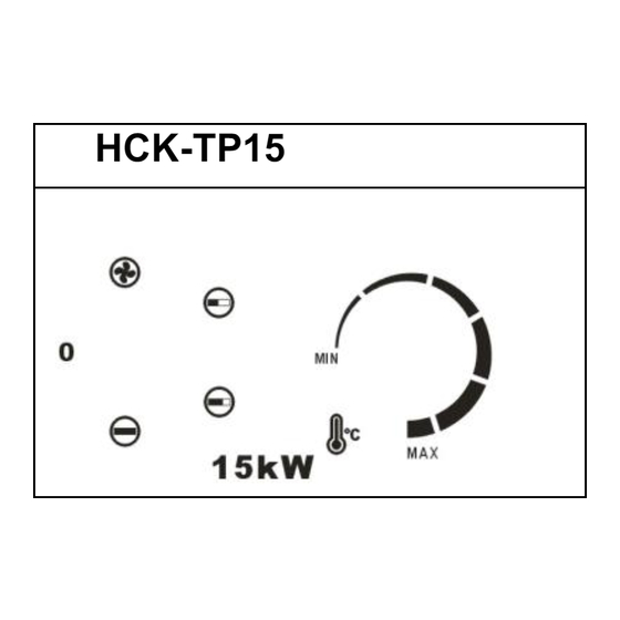 Climate King HCK-TP30 User's Manual And Operating Instructions