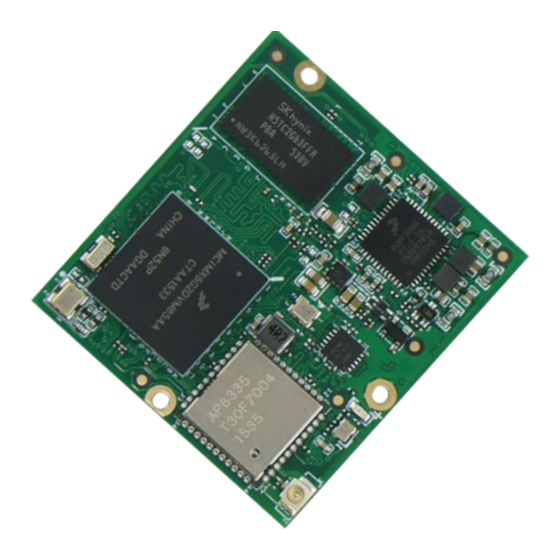 TechNexion PICO-IMX6UL-EMMC Hardware Manual
