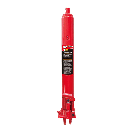 Torin BIG RED JACKS TR80303 Owner's Manual