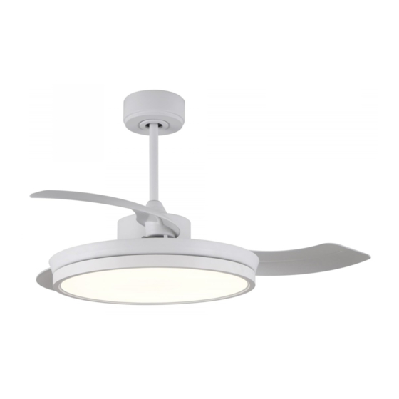 CristalRecord Areca 85-298-48-100 Fan Manuals
